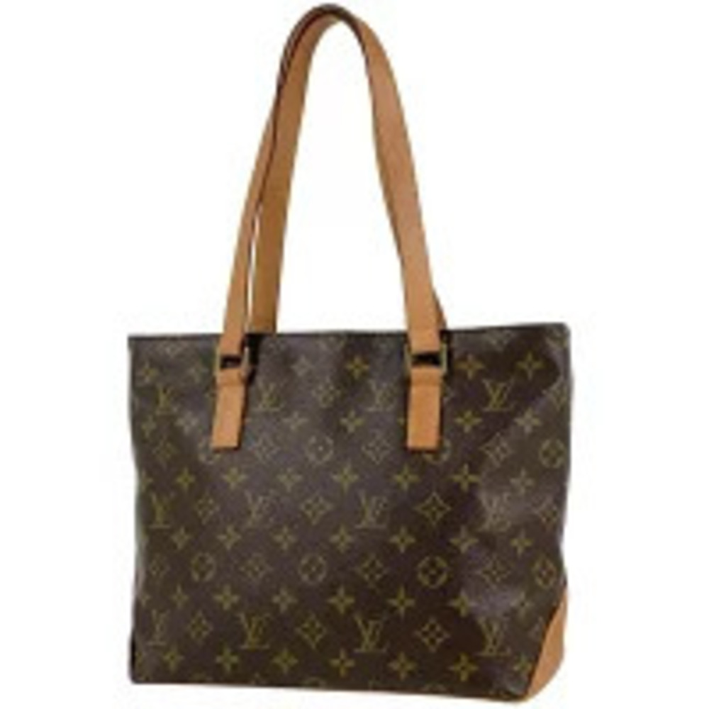 Louis Vuitton Cabas Piano Shoulder Bag Tote Monogram Brown